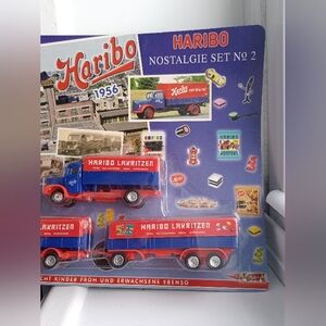 HARIBO Nostalgie Set No 2 Toy Truck - Red